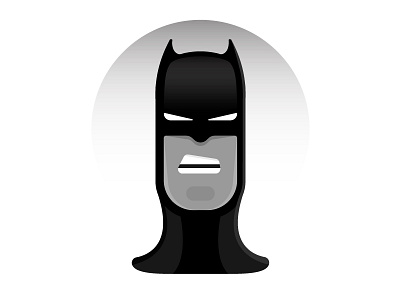 Batman Meh batman benaffleck design flat hero illustration justiceleague meh vector