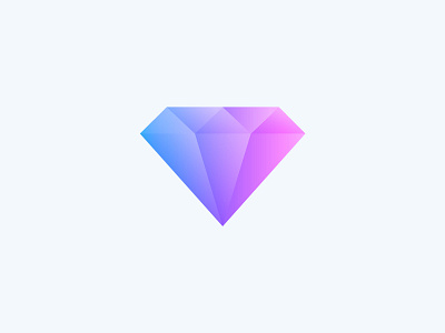 Diamonds Are Forever 2d 3d code colour design diamond flat icon illustration ruby ui ux