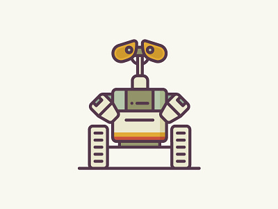 Vector Wall E Designs Themes Templates And Downloadable Graphic Elements On Dribbble