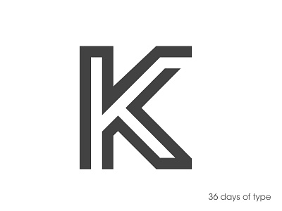 K 2d alphabet b design flat illustration letter lettering type typography vector
