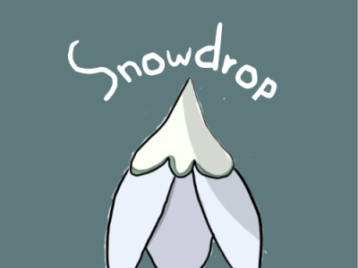 Snowdrop logo design