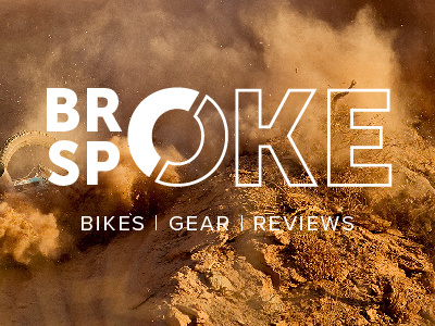 Broke Spoke Logo bike bike logo bike review blog identity logo mountain bike mountain biking reviews spoke spoke wrench