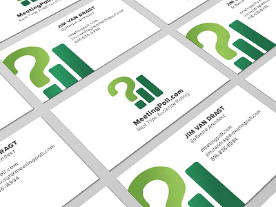 Meeting Poll Business Cards