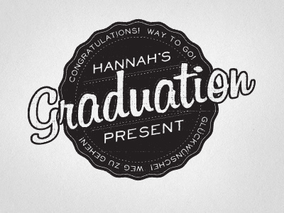 Hannah's Graduating