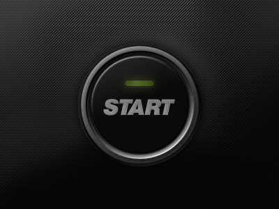 Start Button iphone ui