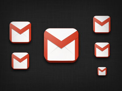 iOS Gmail Icon free gmail google icon iphone psd replacement template
