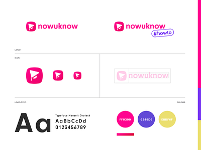 nowUknow - app branding brand brand design branding colors design graphic graphic design illustration logo system vector visual graphic