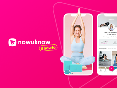 nowUknow - App app app design application branding design graphic design interaction logo mobile modern pink product design ui ui design ux ux design visual graphic vivid website