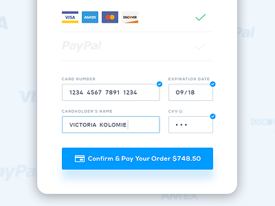 Choose your payment method