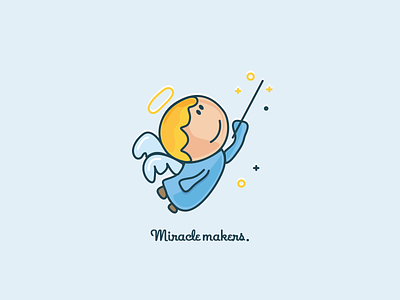 Miracle Makers angel character icon miracle