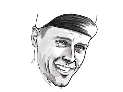 Niki Terpstra [WIP] champion cycling cyclist drawing ettix portrait quickstep sprint