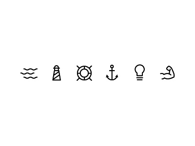 Icon set (harbor) dutch harbor icons iconset identity project