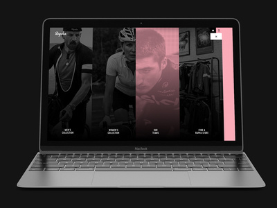 Rapha redesign concept navigation