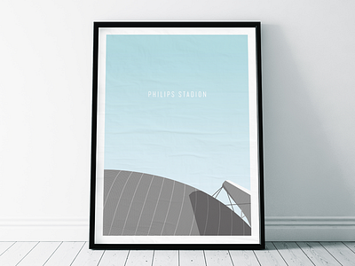 [WIP] Football stadium architecture design dutch eindhoven football frame philips poster psv soccer stadium