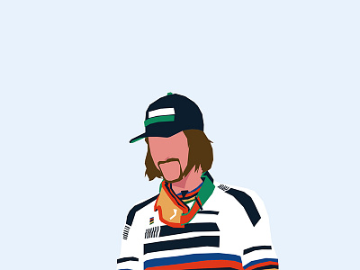 Peter Sagan bikes cycling cyclist design illustration petersagan portrait sagan vector