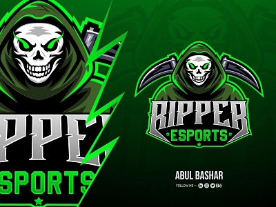 E-sports logo Designs basketball logo branding design esports logo gaming logo gming logo illustration logo mascot logo ripper logo ui