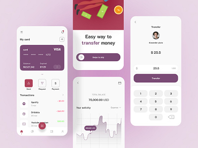 E-Wallet mobile app