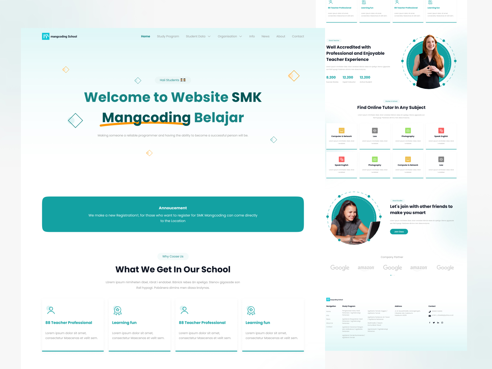 Landing Page | Online Course By Purwa Adi Wicaksana On Dribbble