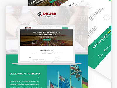 Mars Translation interface responsive translation ui ux web