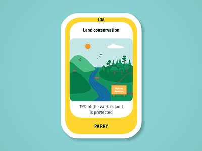 Diversity Deck – Lithosphere: Land conservation card conservation design earth game illustration infographic land lithosphere maintenant nature park play preservation product science sustainability system