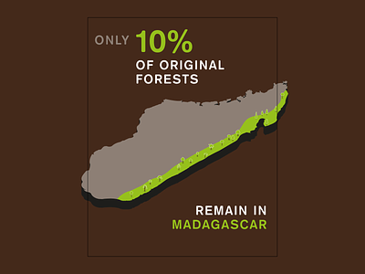 8 Billion Trees poster campaign deforestation environment graphic design illustration infographic poster