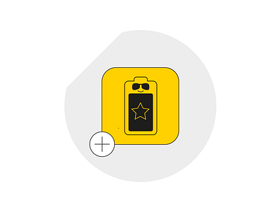 Get A Power Management App artwork drawing graphic icon illustration mobile technology telecommunication vector