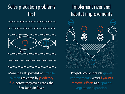 Turlock Irrigation District campaign graphics explanatory graphics icons illustration