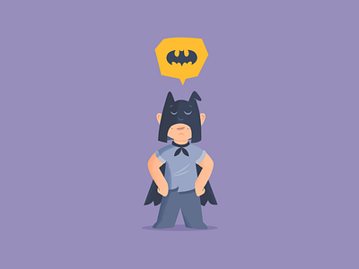 I am Batman batman inspiration kid