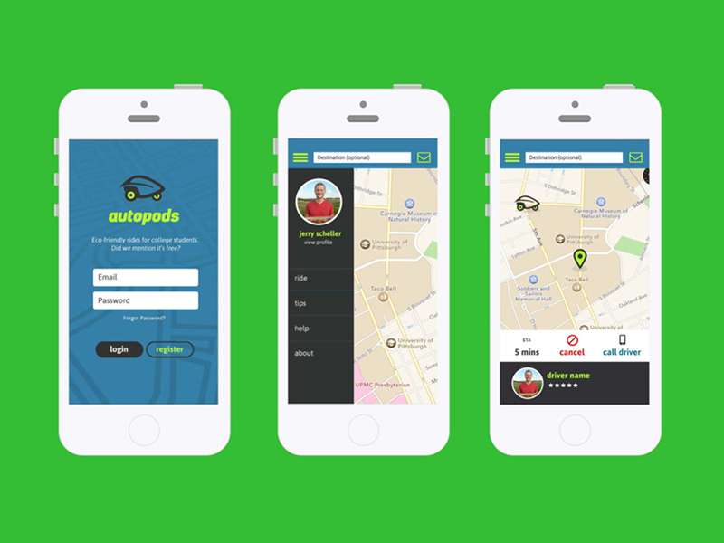 Autopods App UI Design by Andocia | Dribbble | Dribbble