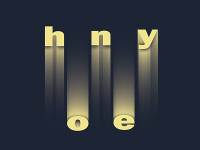 Honey - Drop Shadow Font adobe font illustration vector