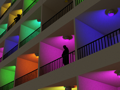 Balconies Now in Technicolor