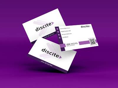 Business Card Design- Discite