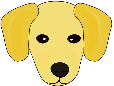 Puppy Image for SmallYellowDog Logo design dog image logo vector image