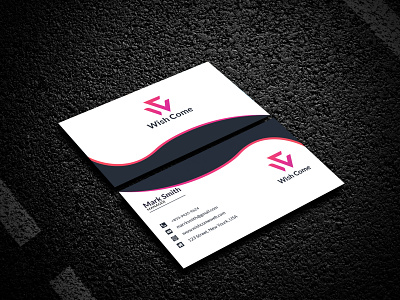 Modern Business card branding creative design emonahmed543 modern