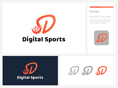 Modern (D , S) logo Design