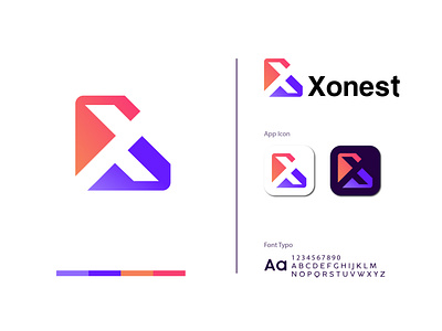 Minimal (Xonest) logo branding