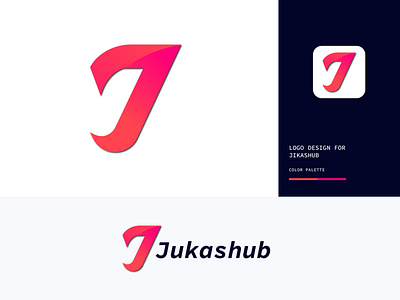 Modern "J" letter logo design