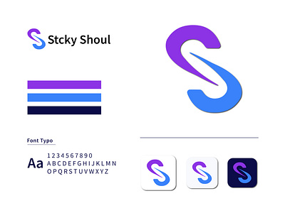 ( Stcky Shoul ) minimalist logo branding
