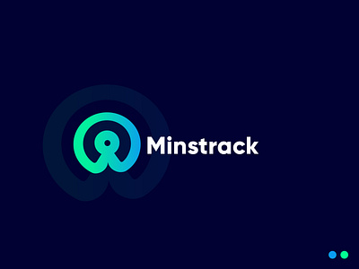 (Minstrack) Modern logo branding branding cleanlogo creative design emonahmed543 graphic design illustration logo logoartish logobranding logodhop logofolio logoinsprations logomaker logonew logonish logoroom m lettter minstrack modern logo