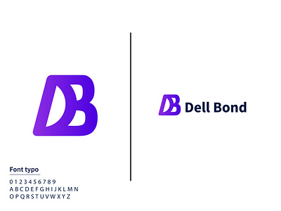 ( D & B ) logo branding
