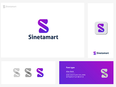 Modern "S" letter logo design