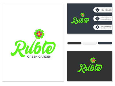 Ruble logo branding