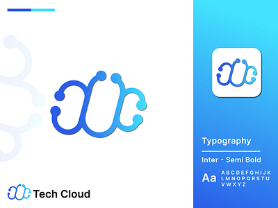 (Tech Cloud) logo design