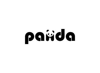 Panda logo design branding creative design emonahmed543 graphic design logo logo design logo folio logo inspiration logo maker logo mania logo new logo room minimal minimalist logo modern art panda logo