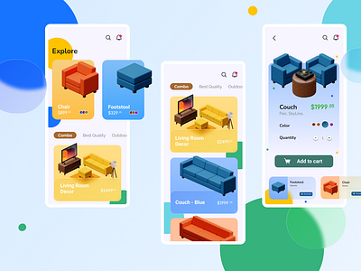 Furniture App UI Design