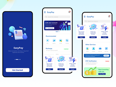 Finance App UI Design