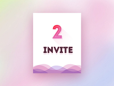 2 Dribbble invite available
