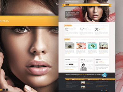 Portfolio theme business theme design portfolio theme theme design web design