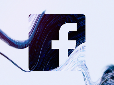 Facebook with Feeling branding connection design digital facebok logo paint photoshop social media strings texture