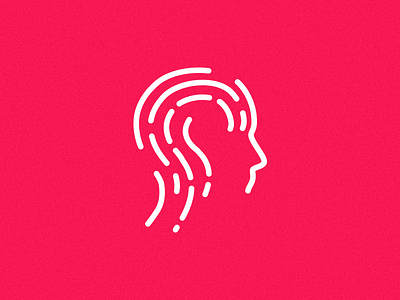 Logo - Unused 3 branding finger print head human icon logo person